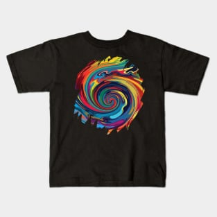 Brushstrokes of Life Kids T-Shirt